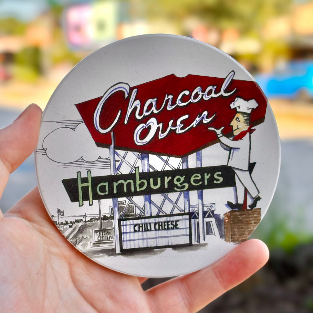 Charcoal Oven Coaster