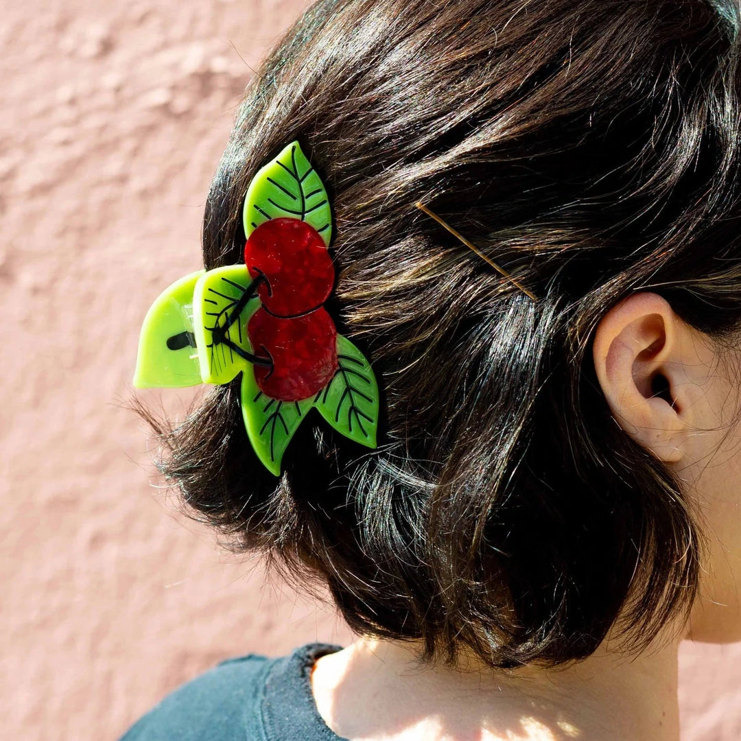 Cherries Food Hair Claw Clip