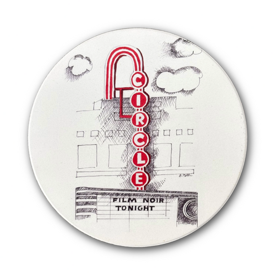Circle Cinema Coaster