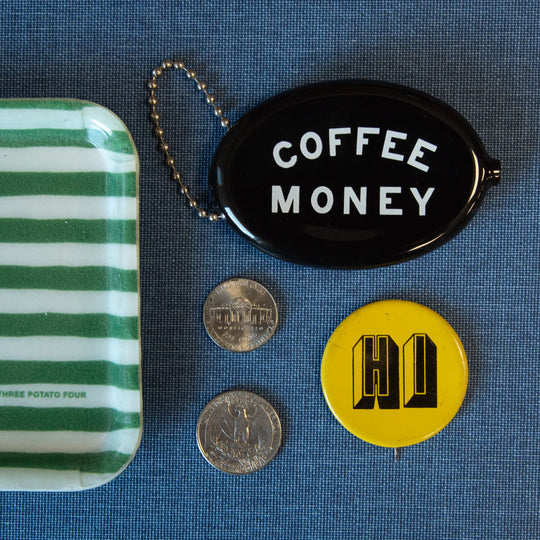 Coffee Money Squeeze Coin Pouch