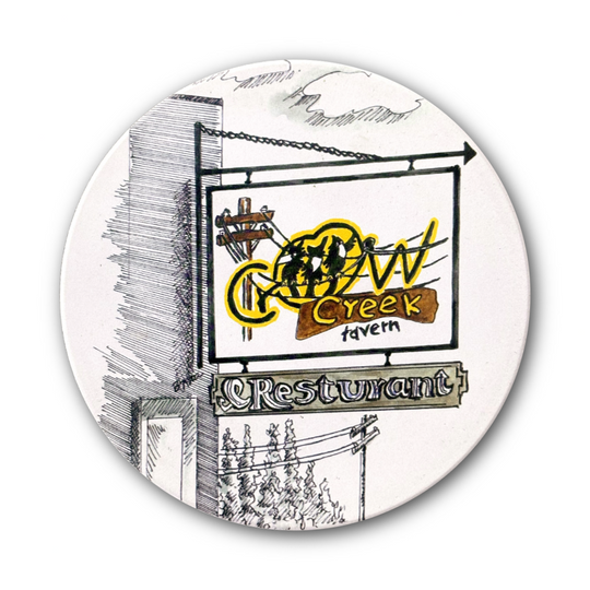 Crow Creek Tavern Coaster