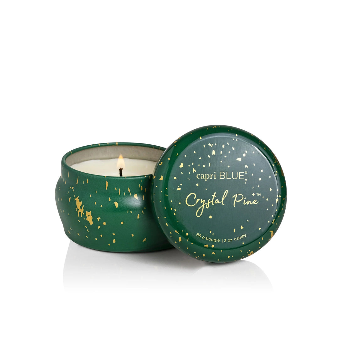 Capri Blue - Mini Crystal Pine Glimmer Candle 3 oz.