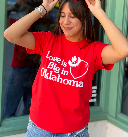 Love Is Big In Oklahoma Tshirt