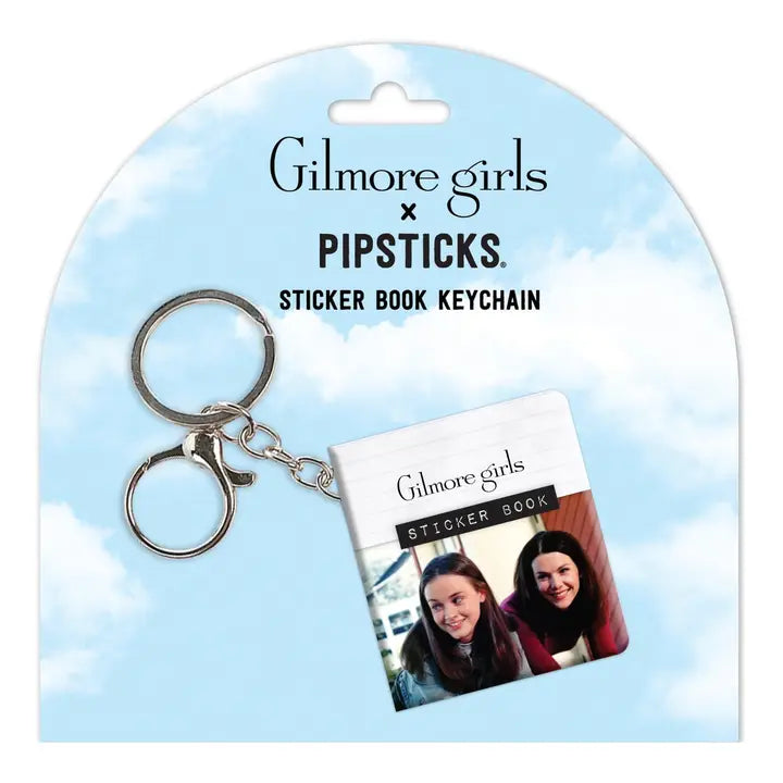 Gilmore Girls x Pipsticks Mini Sticker Book Keychain