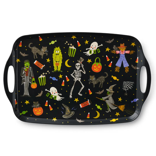 Halloween Parade Melamine Serving Platter