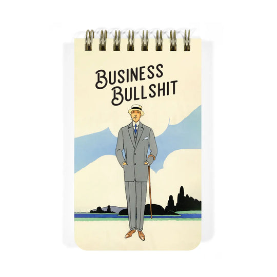 Business Bullshit Spiral Notepad