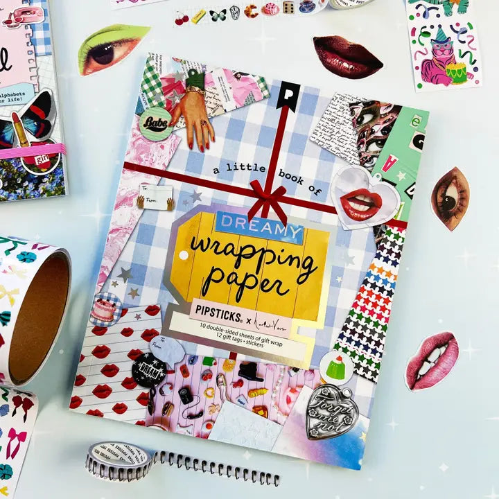Haricot Vert x Pipsticks Dreamy Wrapping Paper Book