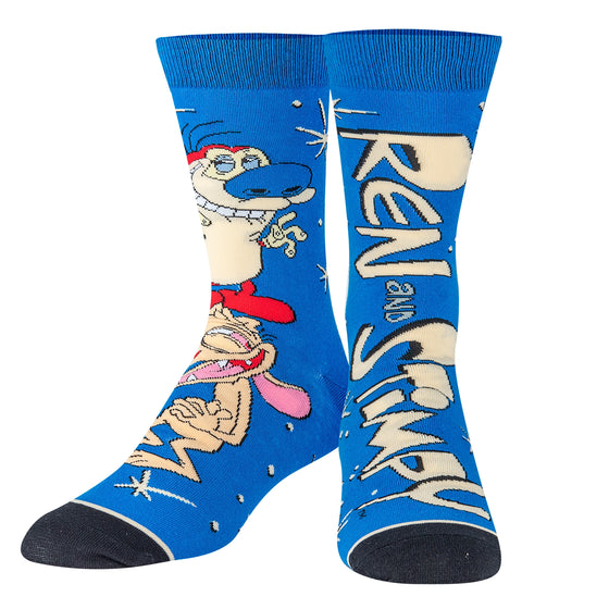 Ren & Stimpy Crew Socks