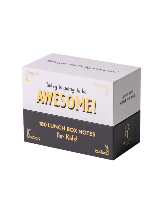180 Lunch Box Notes