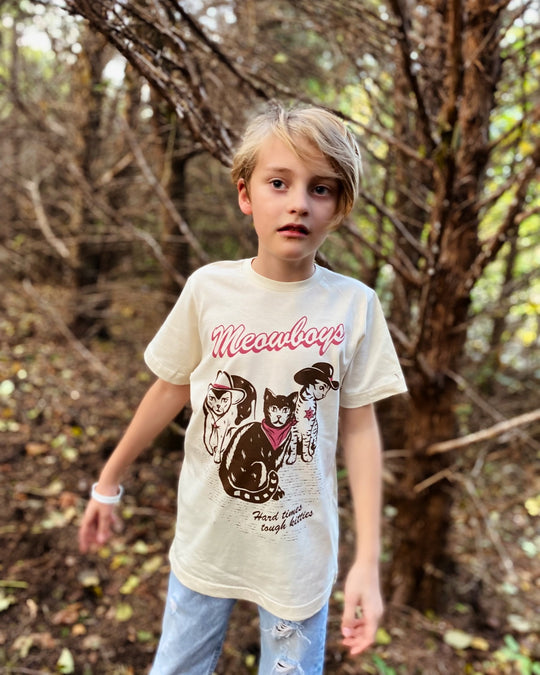 Meowboys Youth Tshirt
