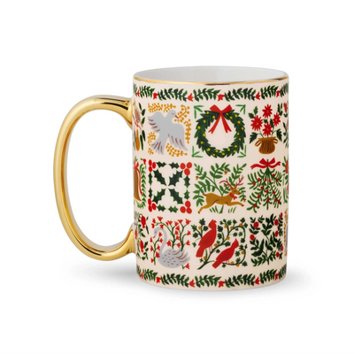 Christmastide Porcelain Mug