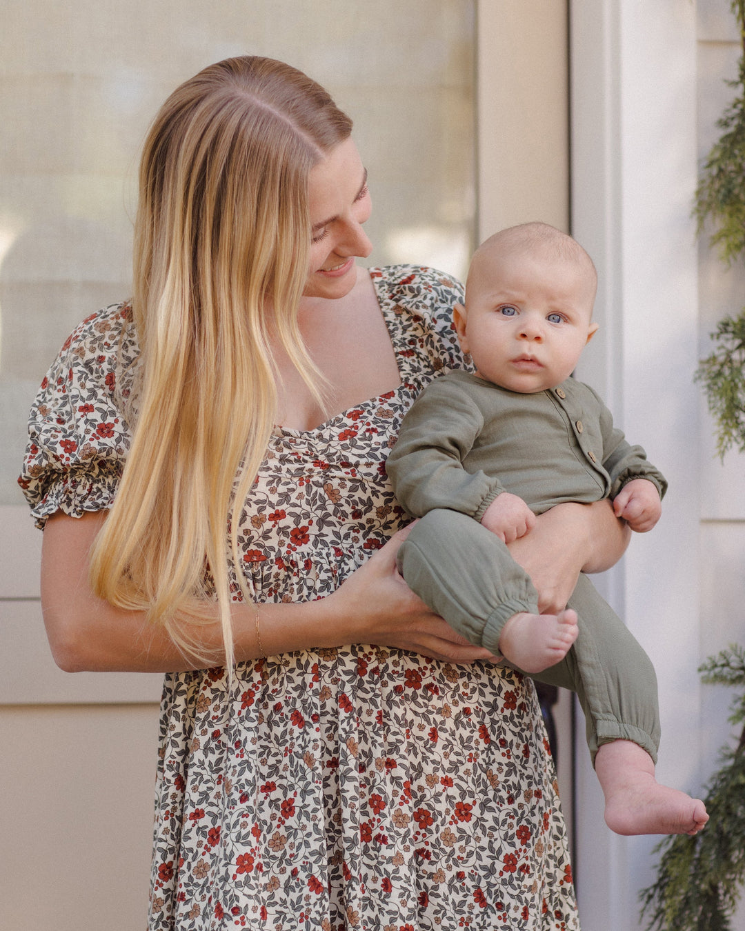 Quincy Mae - Spruce Woven Jumpsuit
