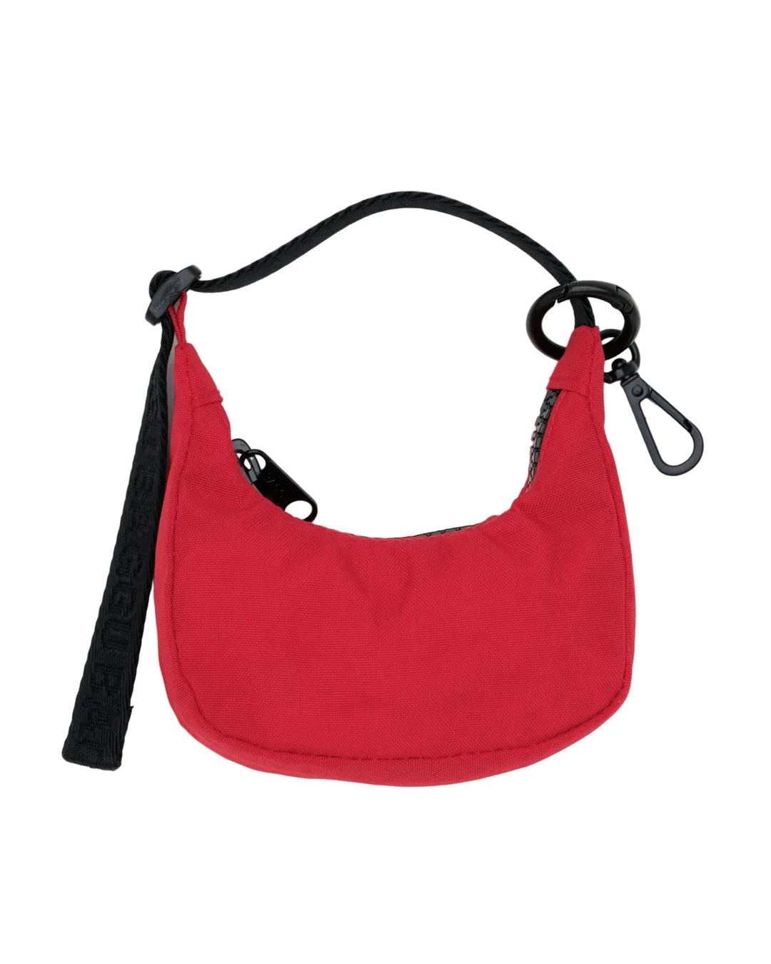 Baggu Mini Crescent Bag Charm - Candy Apple Red