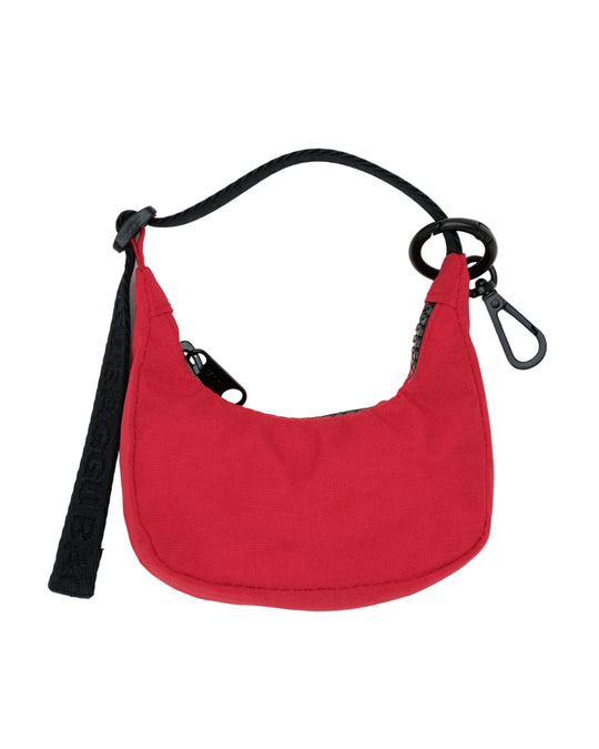 Baggu Mini Crescent Bag Charm - Candy Apple Red
