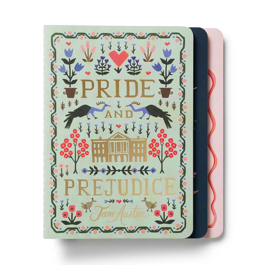 Jane Austen Notebook Trio