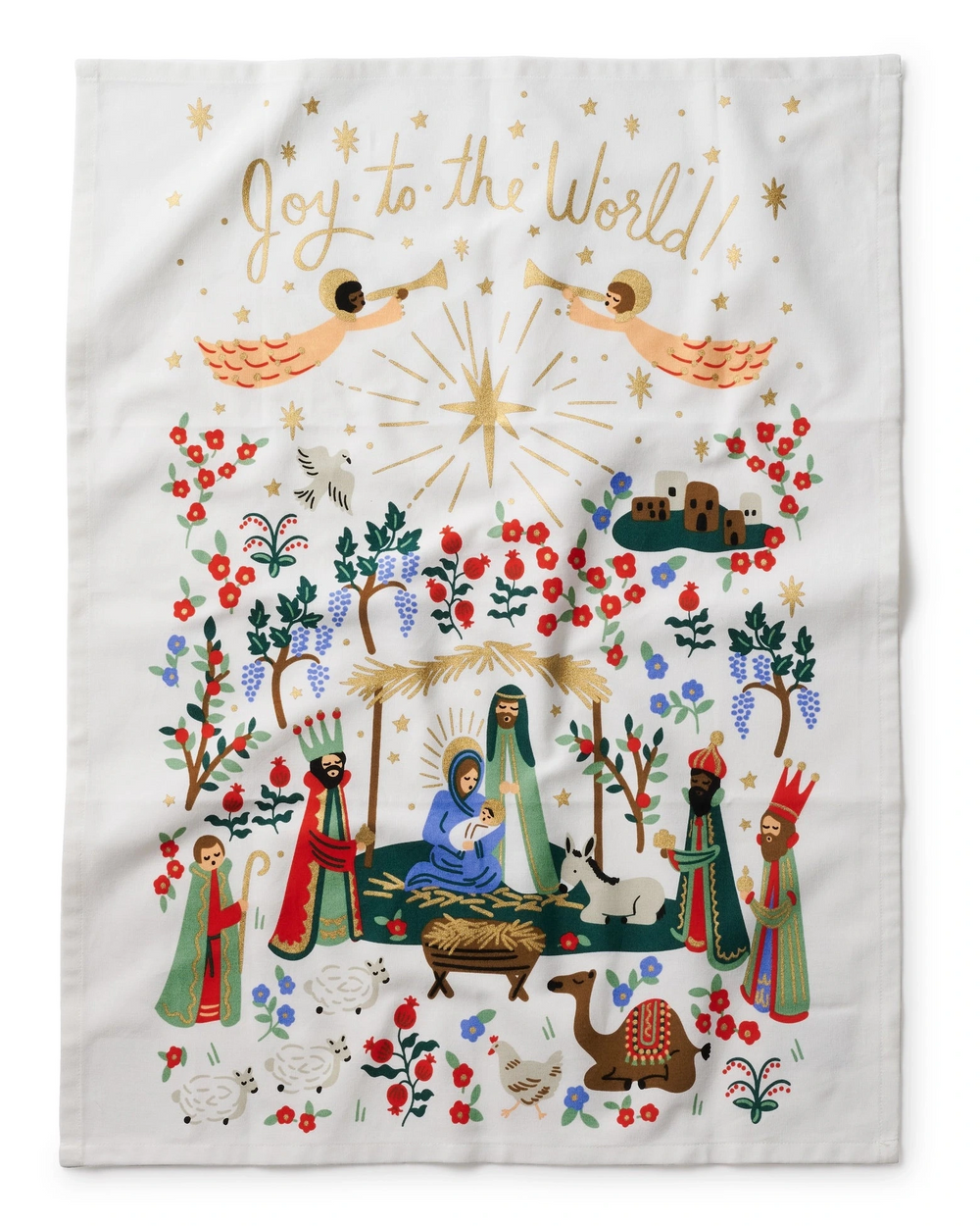 Nativity Tea Towel
