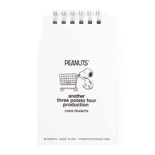 Snoopy Orange Juice Mini Notebook