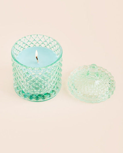 "Calm Your Tits" Crystal Candle