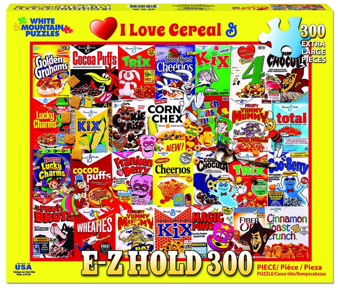 I Love Cereal - 300 Piece Jigsaw Puzzle