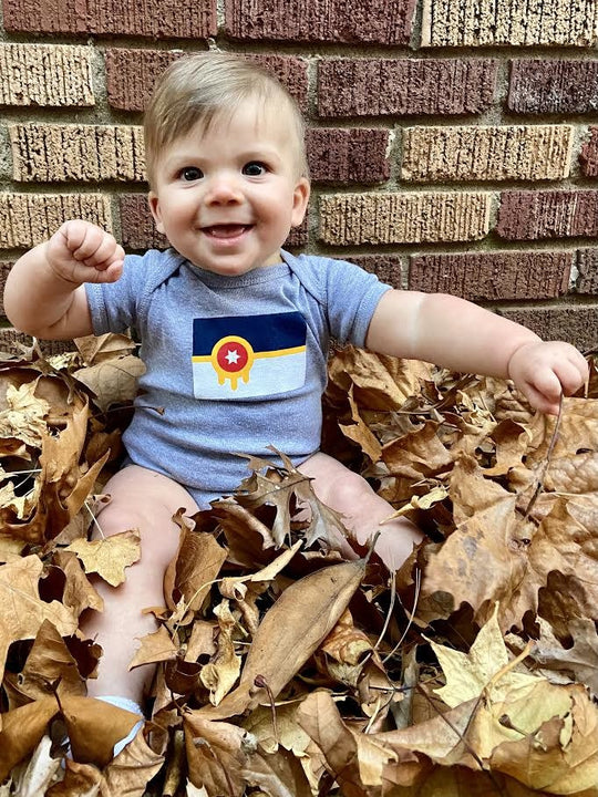 Tulsa Flag Onesie