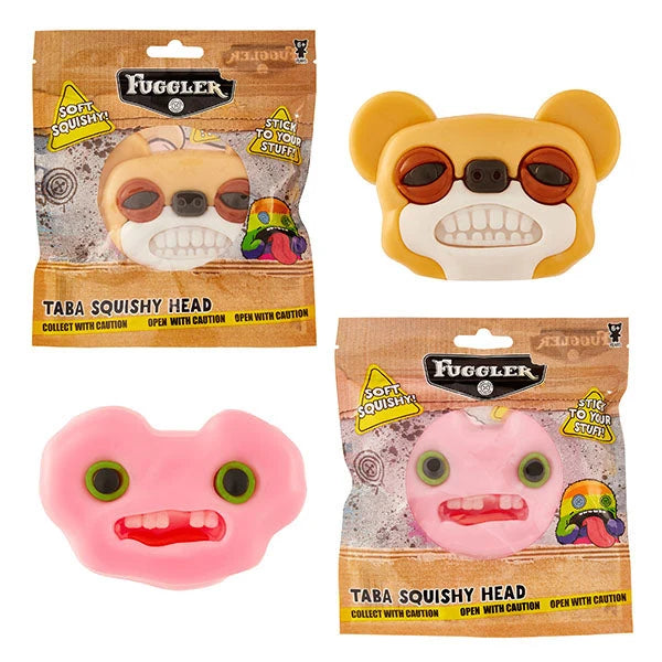 Fuggler Head Taba Squishy Toy