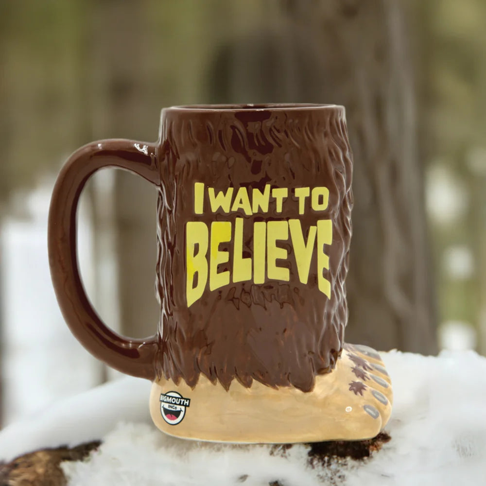 I Want to Believe Big Foot Mug