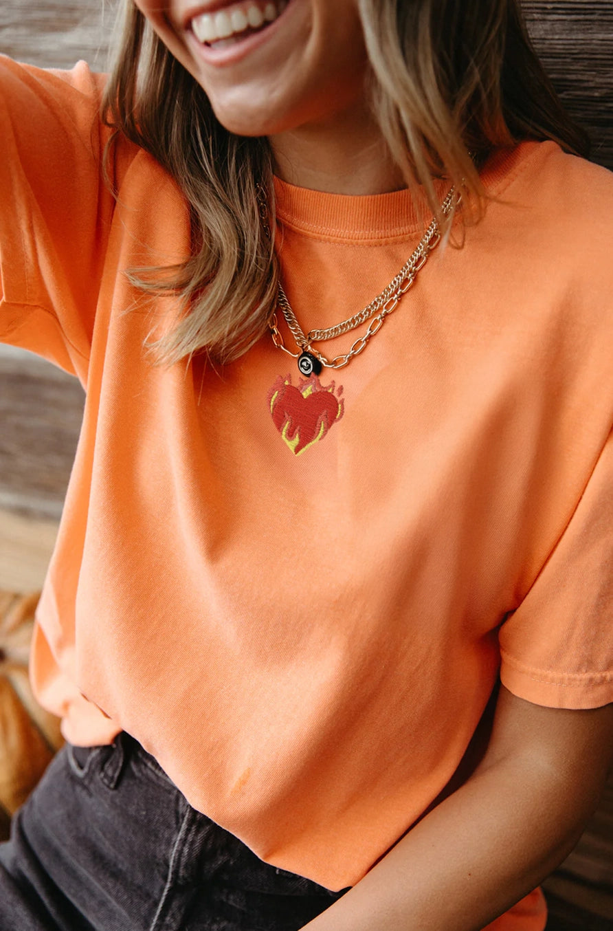 Showgirl Heart on Fire Tshirt