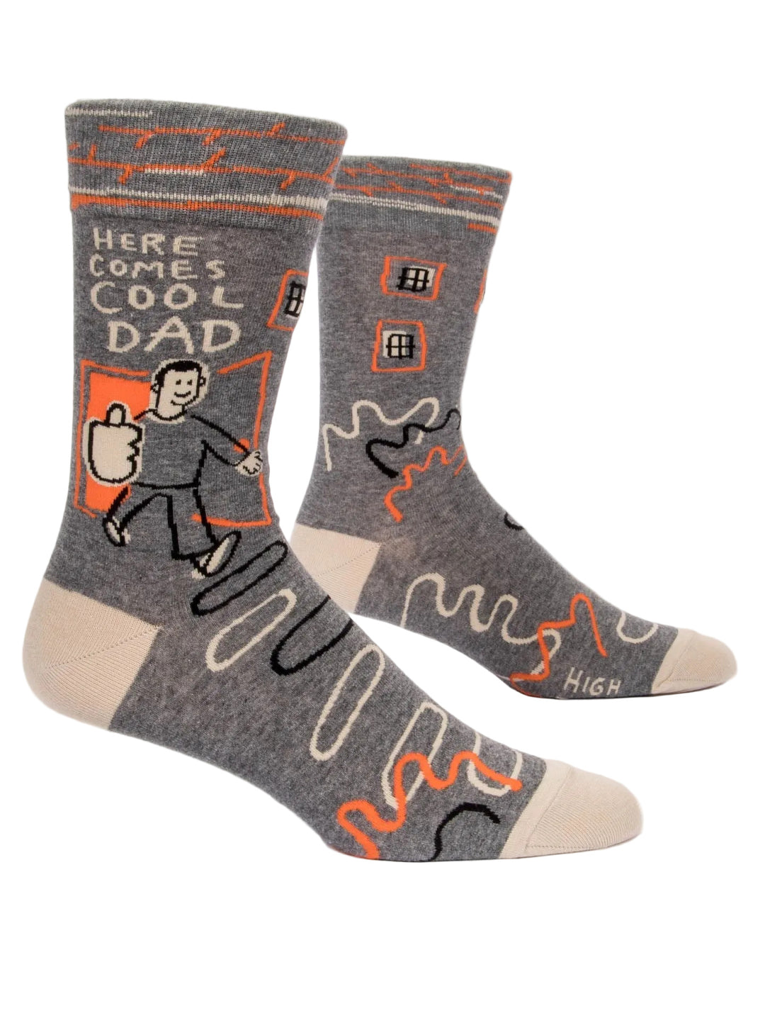 Here Comes Cool Dad Men's Socks