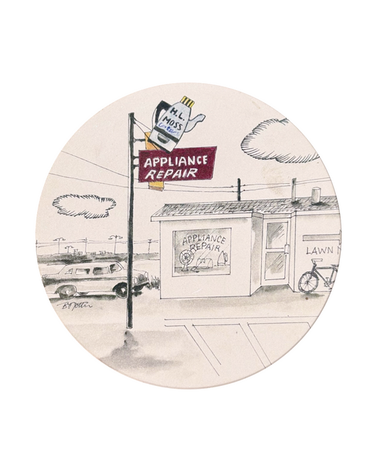 H.L Moss Appliance Repair Coaster