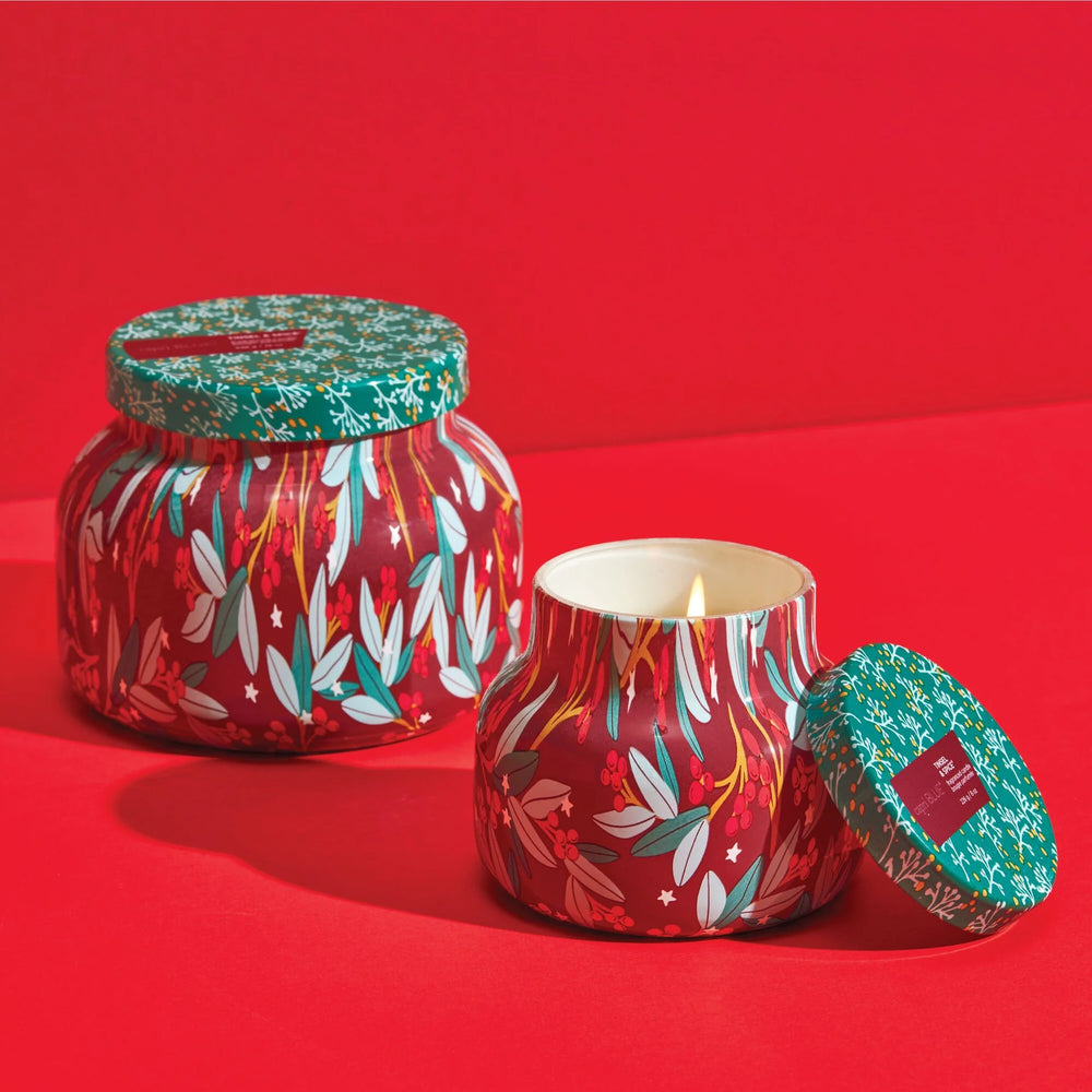 Capri Blue - Petite Tinsel & Spirce Pattern Play Candle 8 oz.