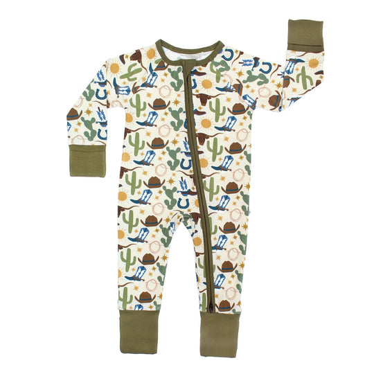 Western Bamboo Convertible Pajamas