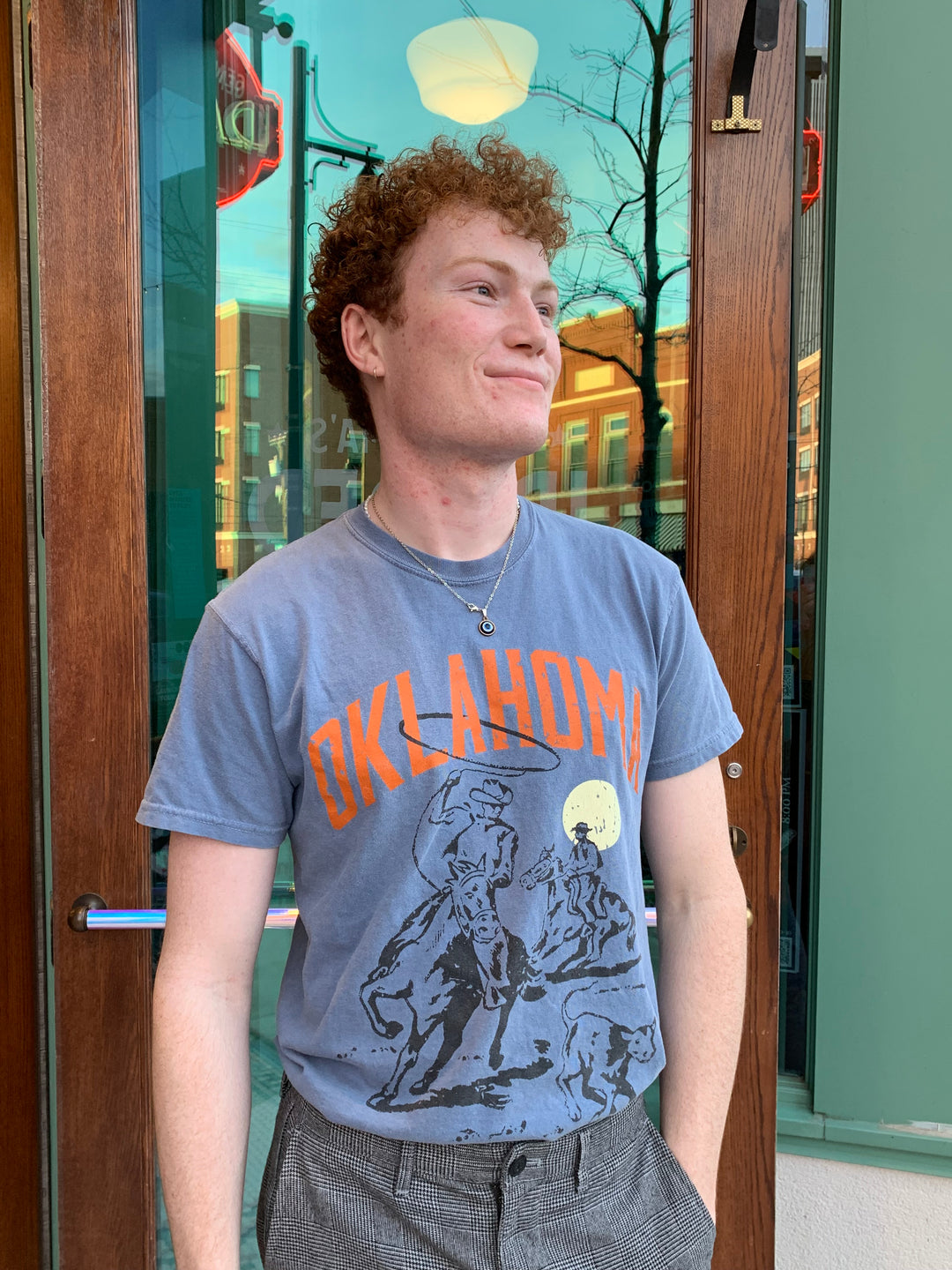 Oklahoma Cowboy Roper Tshirt