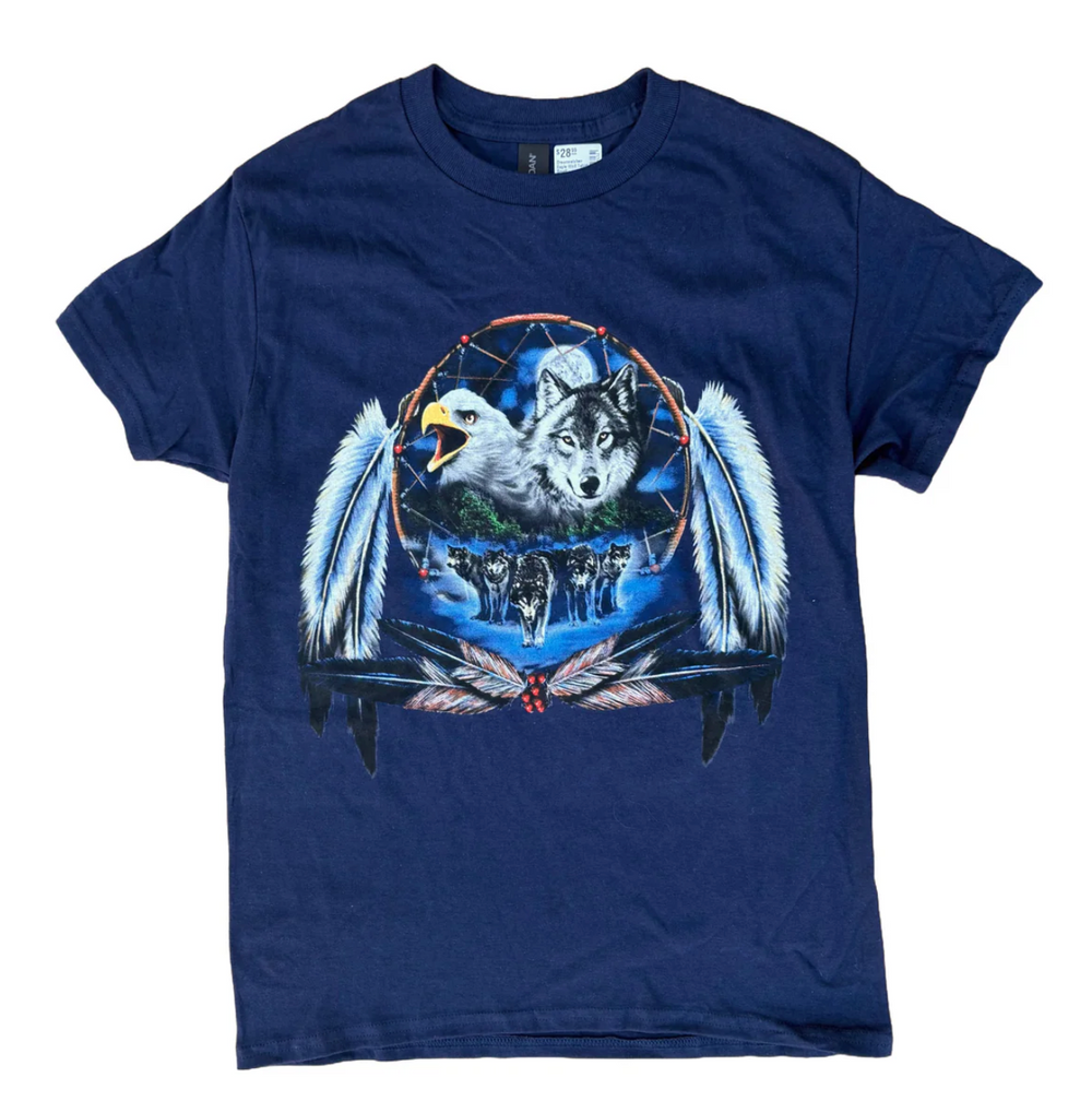 Dreamcatcher Eagle Wolf Tshirt