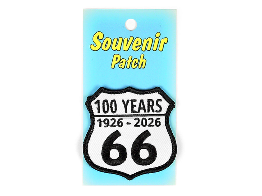 Route 66 100 Years 1926-2026 Embroidered Patch