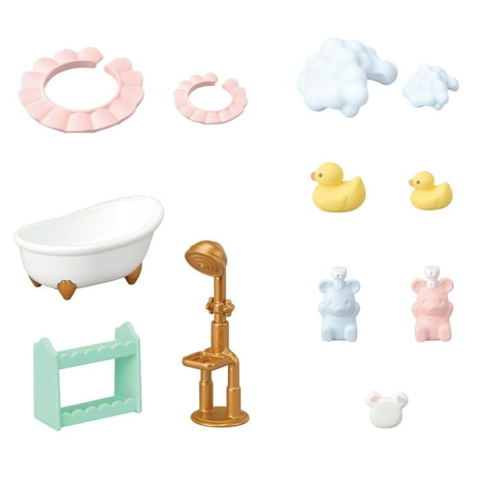 Calico Critters - Bath Time Bubble Mouse Siblings