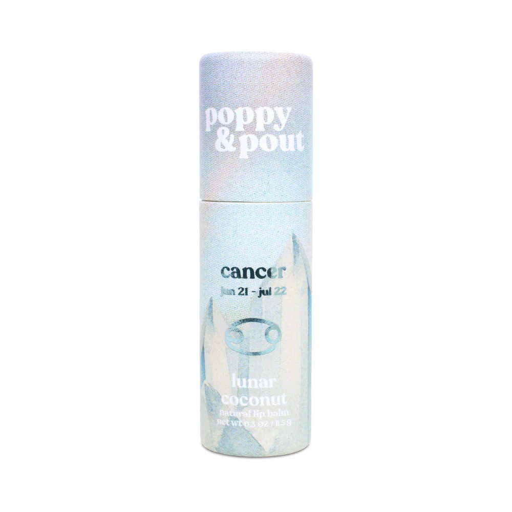 Cancer Zodiac Lip Balm - Lunar Coconut