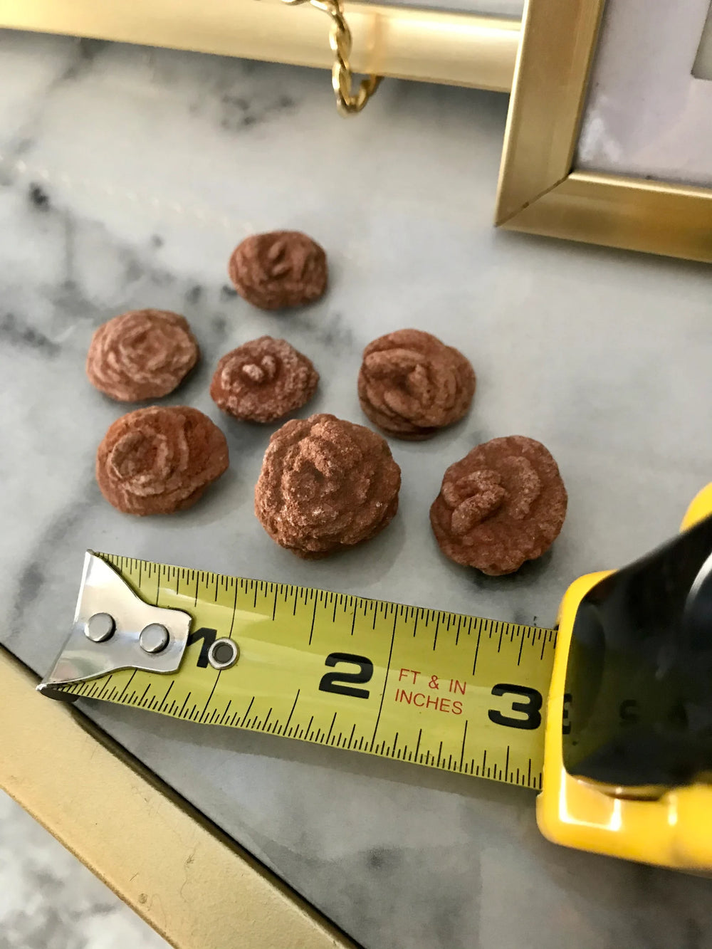 Small Rose Rock 1pc