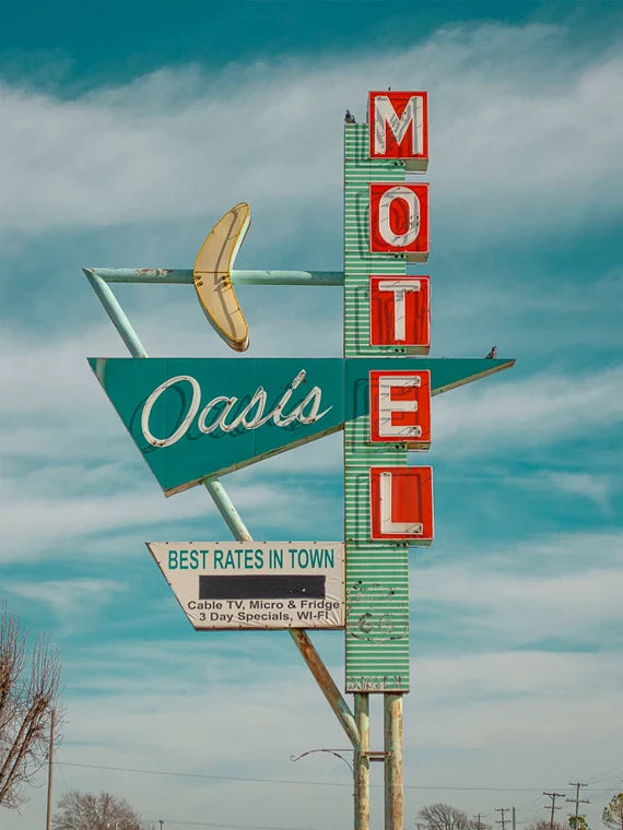 Oasis Motel Coaster
