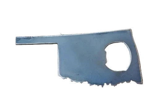 Oklahoma State Recycled Steel Metal Bottle Opener