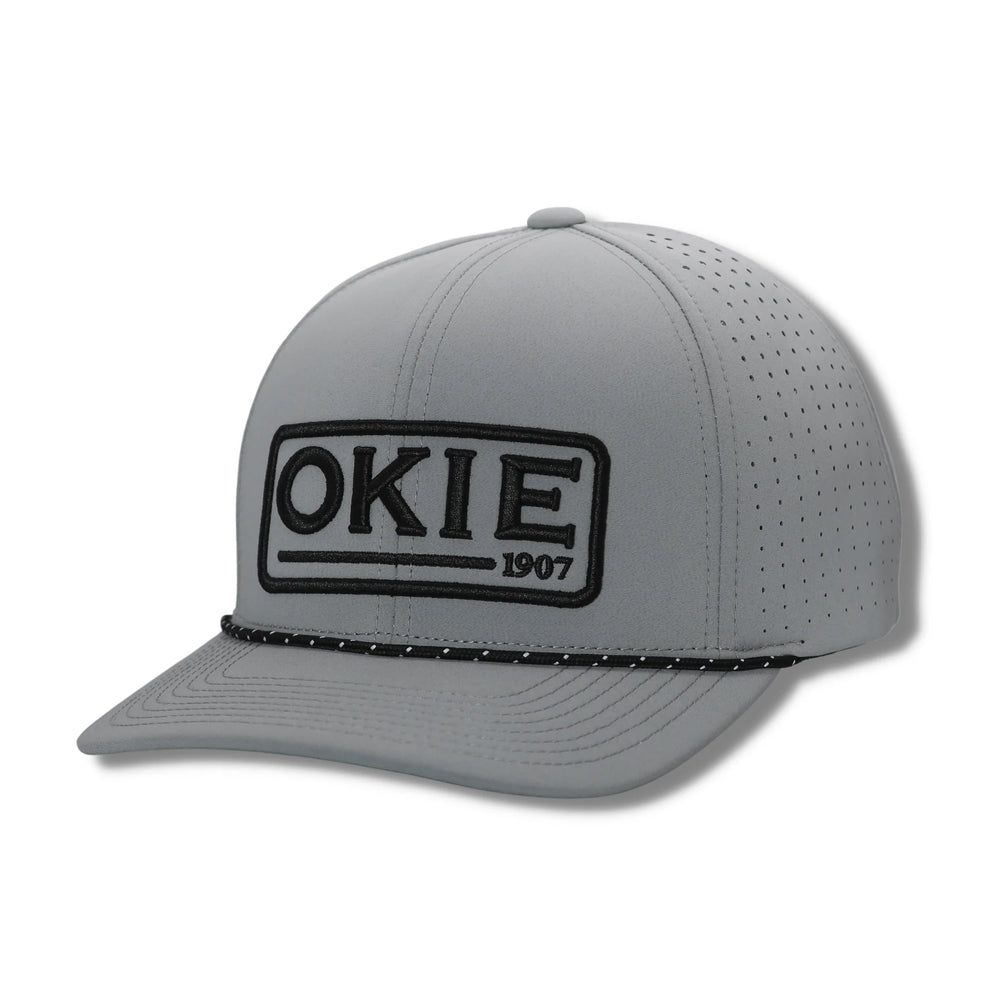The Okie Brand - Arbuckle Grey Performance Hat