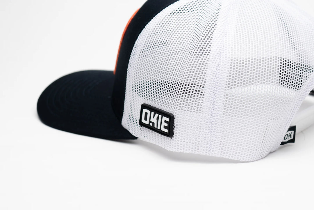 The Okie Brand Grand Lake Navy and White Hat