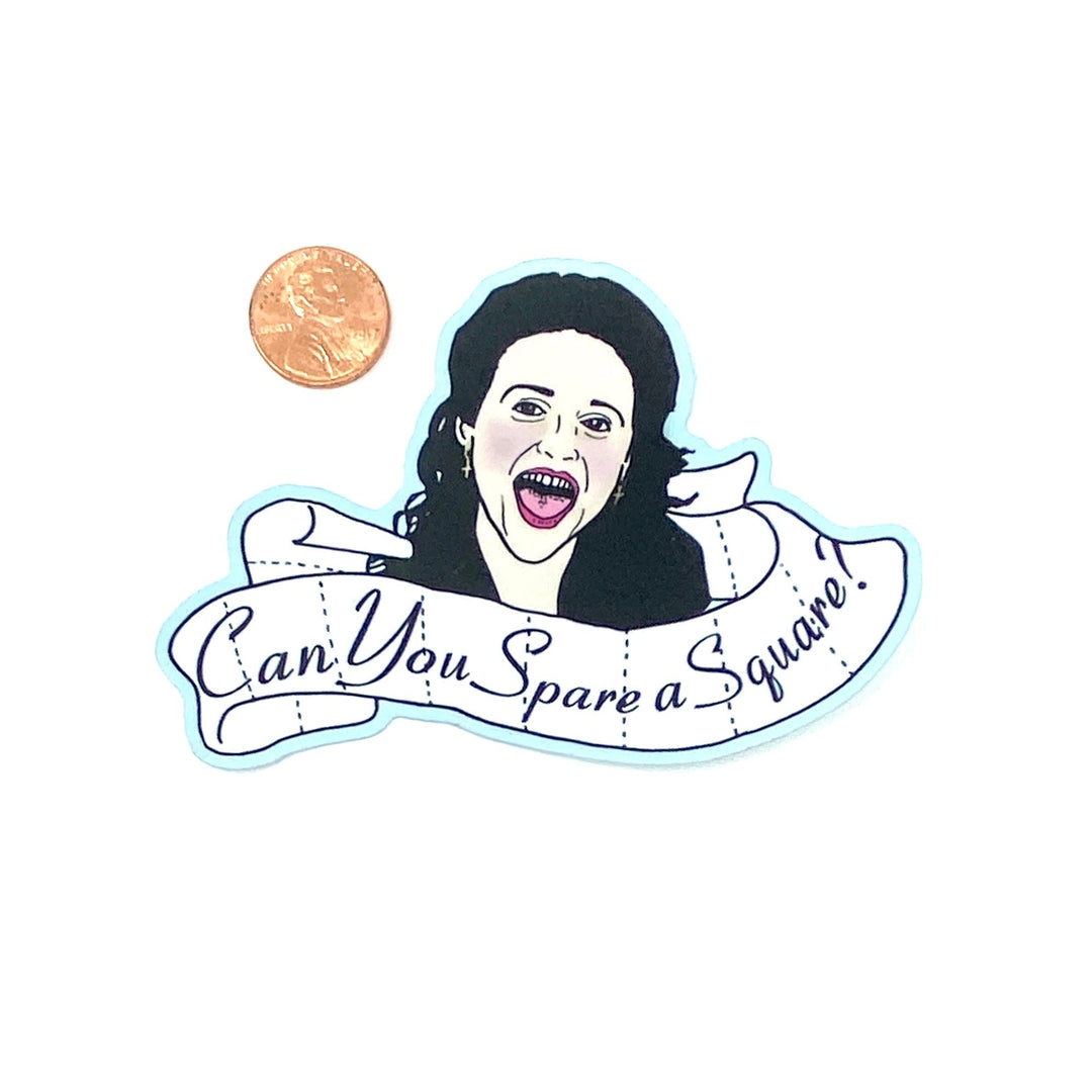 Spare A Square Sticker – Ida Red