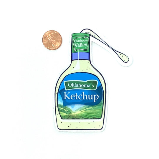 Oklahoma's Ketchup Sticker