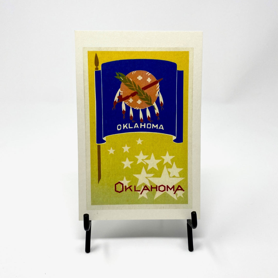Oklahoma State Flag Postcard