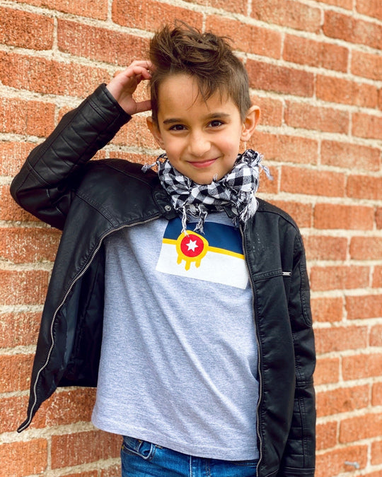 Tulsa Flag Youth Tshirt