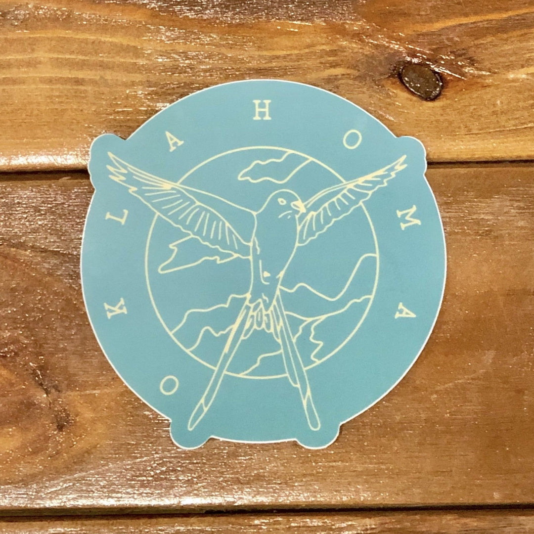 Sage Oklahoma Scissortail Sticker