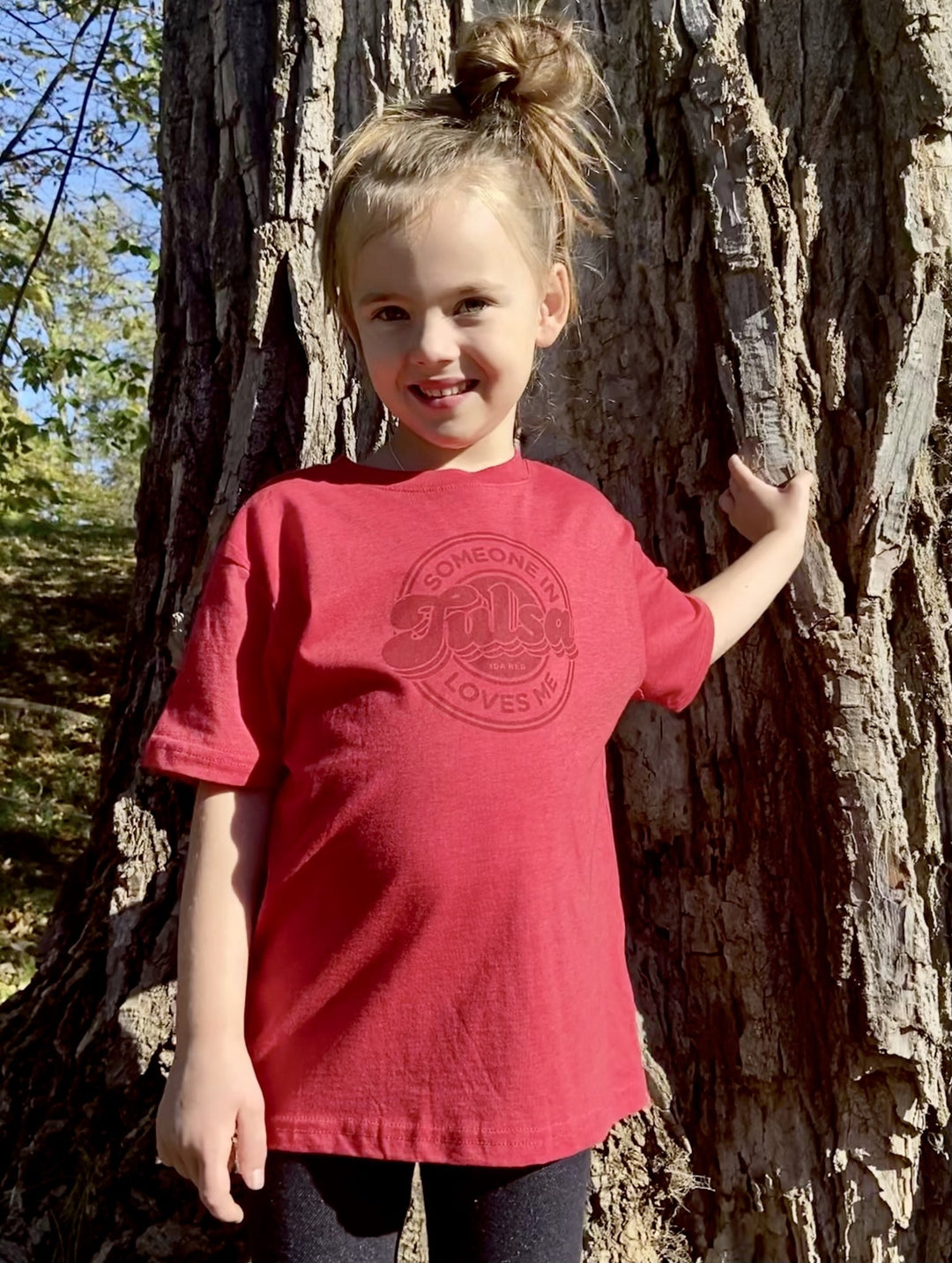 Someone In Tulsa Loves Me Toddler Tshirt