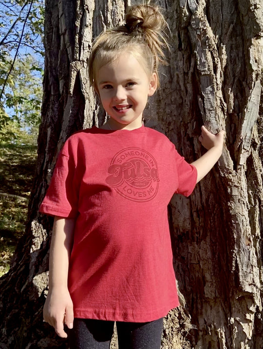 Someone In Tulsa Loves Me Toddler Tshirt