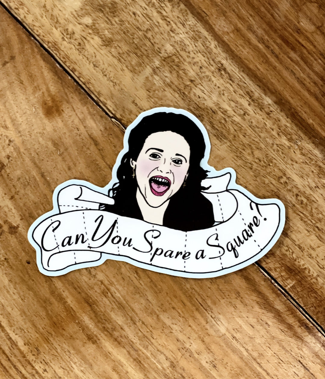 Spare A Square Sticker – Ida Red