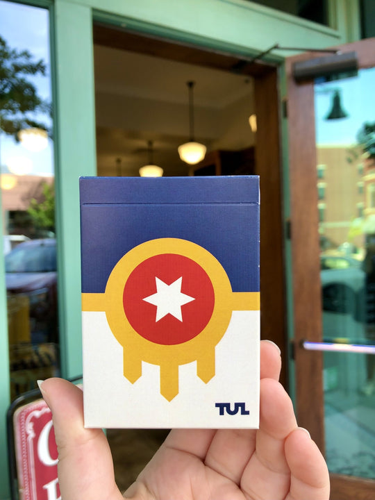 Tulsa Flag Playing Cards